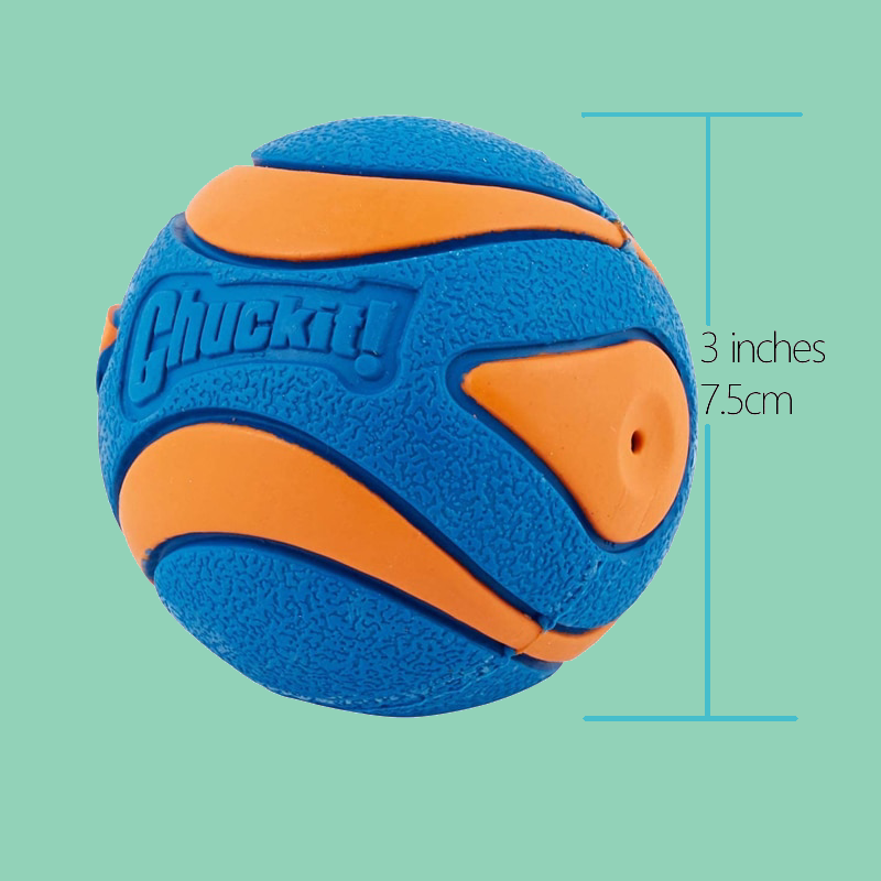 2. CHUCKIT! Ultra Bouncy, Super Squeaky Dog Ball - Play a Satisfying game of Fetch!