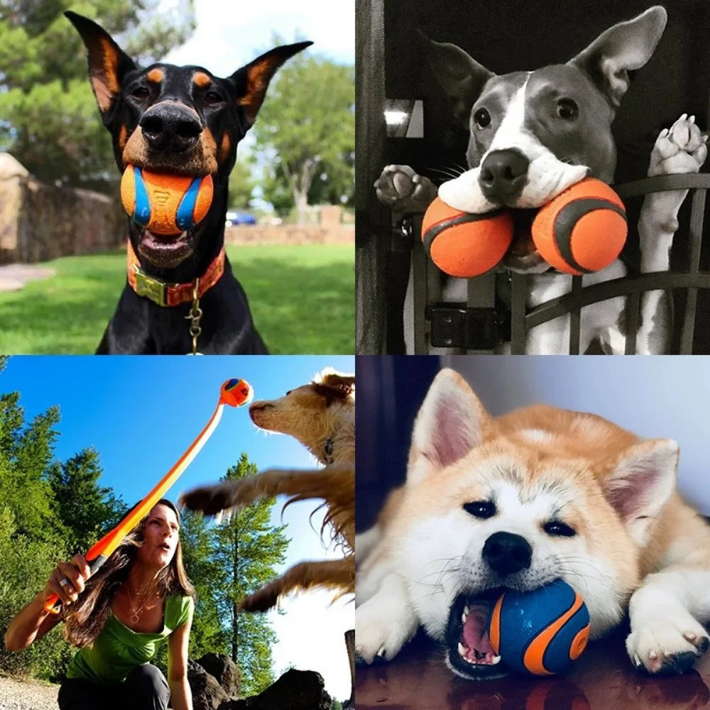 2. Ultra Bouncy, Super Squeaky Dog Ball - Play a Satisfying game of Fetch!